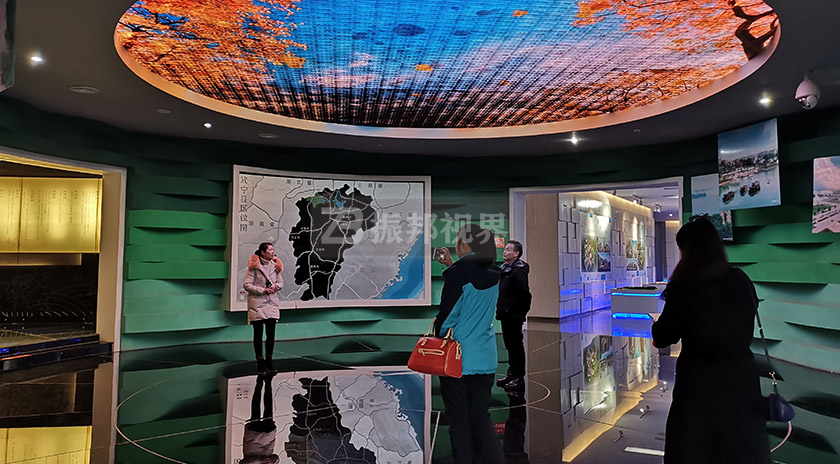 規劃館序廳大屏展示裝置