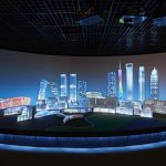 城鄉規劃館中的創新展示裝置：沉浸式數字互動沙盤系統！