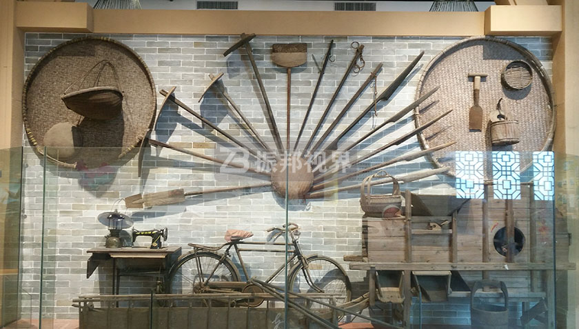 村史館農具展示